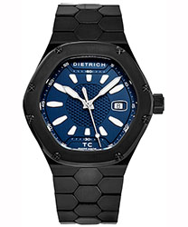Dietrich Time Companion Men's Watch Model: TC PVD BLUE